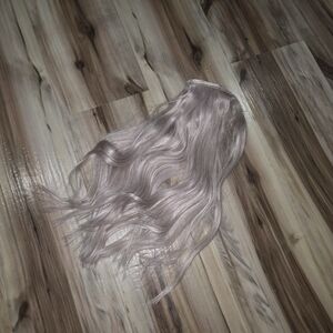 Elegant 20" Platinum Blond Hair Extension Ponytail